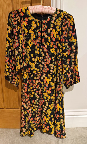 Whistles black floral fit - black, &